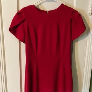 Calvin Klein Red MIDI Dress